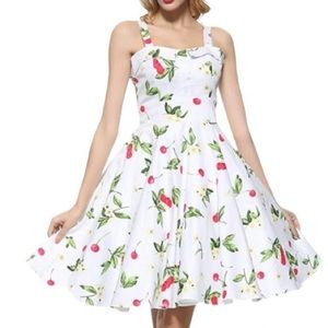 maggie tang 1950s style cherry dress